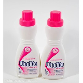 2 bottles Woolite Delicates 16 fl oz Hypoallergenic Laundry Detergent Handwash
