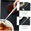Zerodeko Mini Stainless Steel Ladle for Soup Gravy Spoon with