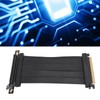 PCIE 4.0 X16 Extender 90 Degree 26GB/s 5.9 Inch Shielded