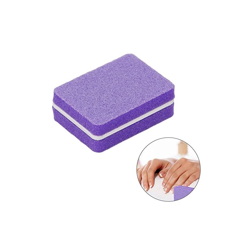 Pulidor de Uñas, 30 Piezas Mini Bloque de Pulido de