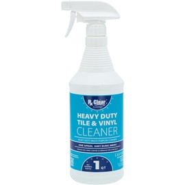 Rx Clear Title Heavy Duty Tile & Vinyl Cleaner | Multi-Purpose Chemical for Indoor and Outdoor Surfaces Including Swimming Pools | Cleans On Contact | 1 Quart | Single Pack