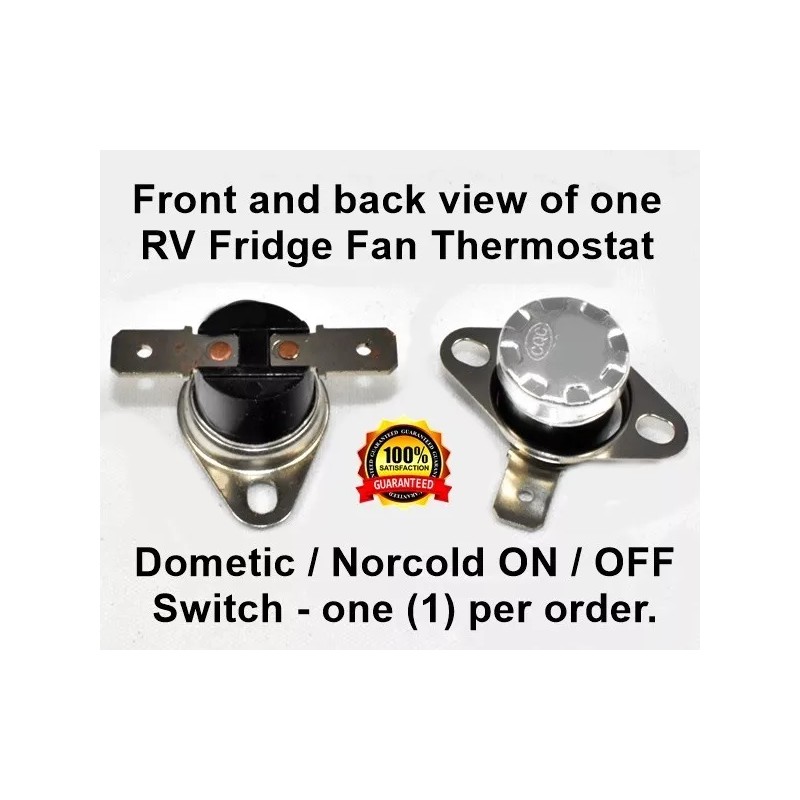 Norcold Dometic Cooling Thermostat 618093 Fan Switch + FREE Fuse,
