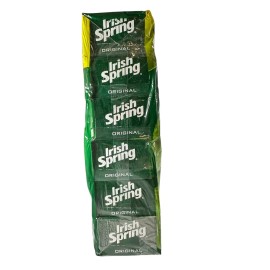 Irish Spring Original Deodorant Soap 12 Bars 3.7oz Each No Linseed Sealed