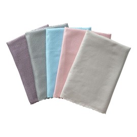 5 Pack Good Home Reuseable Cleaning Cloth, Household Ultra Absorbent Cleaning Towel for Cleaning Glass, Special Kitchen Microfiber Dishtowels for Everyday Kitchen Basic, 30×40 CM (5, 5 Colors)