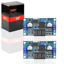 1PZ BCV-H12 LM2596S DC-DC Buck Converter Reduced Voltage Regulator Power Module 36V 24V 12V to 5V 2A Voltage Stabilizer with Digital Voltmeter Display