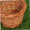 Gadpiparty 1PC mini rattan basket miniature woven baskets basket with