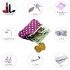 i-Sure 4 Packs Polka Dots Coin Purse with Clasp Kisslock