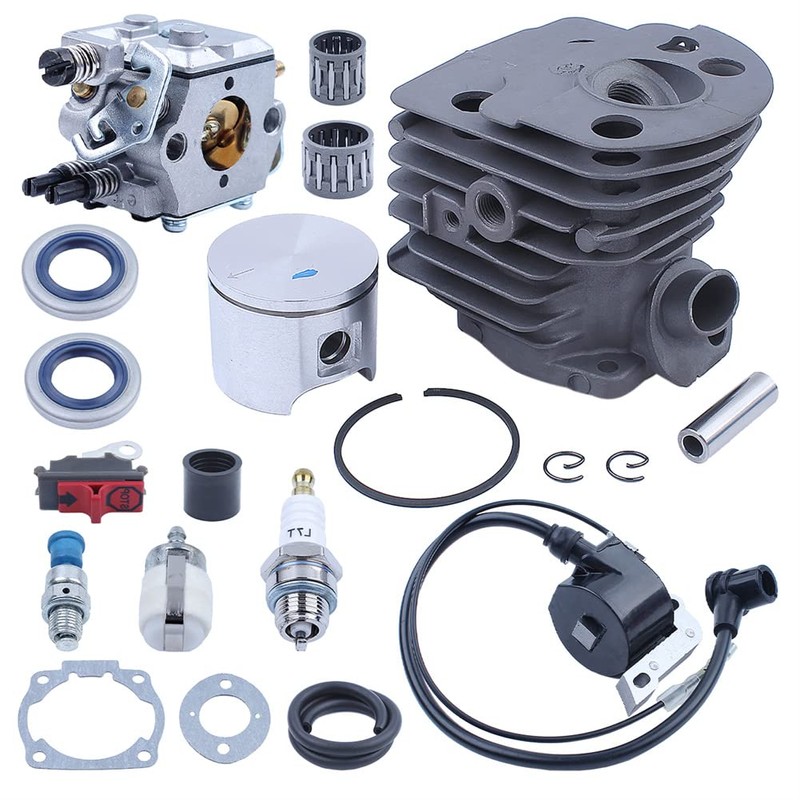 Gubeter 46mm Cylinder Piston Crank Bearing Kit Husqvarna 55 50