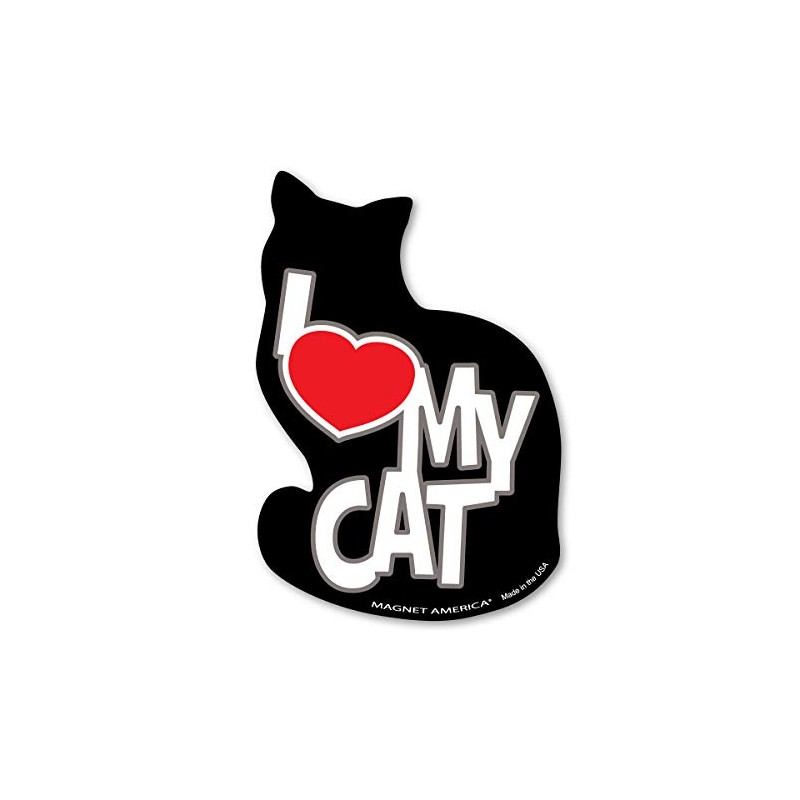 I Love My Cat Magnet