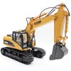 fisca Remote Control Excavator RC Construction Vehicles 15 Channel 2.4G
