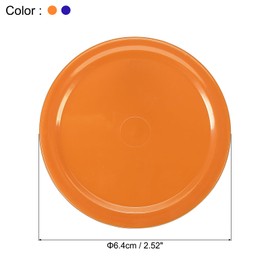 PATIKIL Air Hockey Pucks 2.5 Inch, 8Pcs Air Hockey Heavy Replacement Pucks for Game Tables Equipment Accessories, 4Pcs Per Color