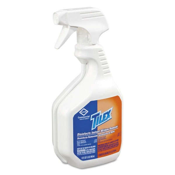 Tilex 35600 Disinfects Instant Mildew Remover, 32oz Smart Tube Spray, 9/carton