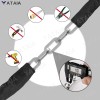 Candado Yataia Antirrobo Cadena 120cm Acero Bicicleta Moto Negro
