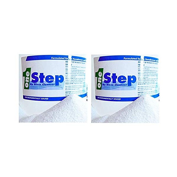 One Step No Rinse Cleaner - 1 Lb. (Тwo Рack)