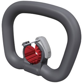 WOLF Garten e-Multi-Star Second Hand Handle/D-Handle HA eM; Rotating and Tilting D-Handle as Second Holding Option for Better Handling of e-Multi-Star Garden Tools; 72AMA-1650, Red