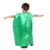 Costume Agent Child Reversible Superhero Cape Black and Green