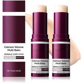 2PCS Calcium Volume Multi Balm, Calcium Multi Balm Stick, Vitaliq Wrinkle Core Stick, Korean Collagen