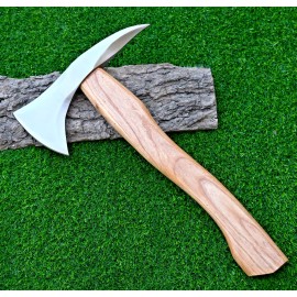 HANDMADE Custom Handmade High Carbon Steel TOMAHAWK HATCHET AXE  INTEGRAL Spike Head 873