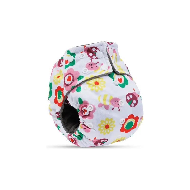 10 Pañales Ecológicos De Bambú 12 Insertos Elige Estampado Talla