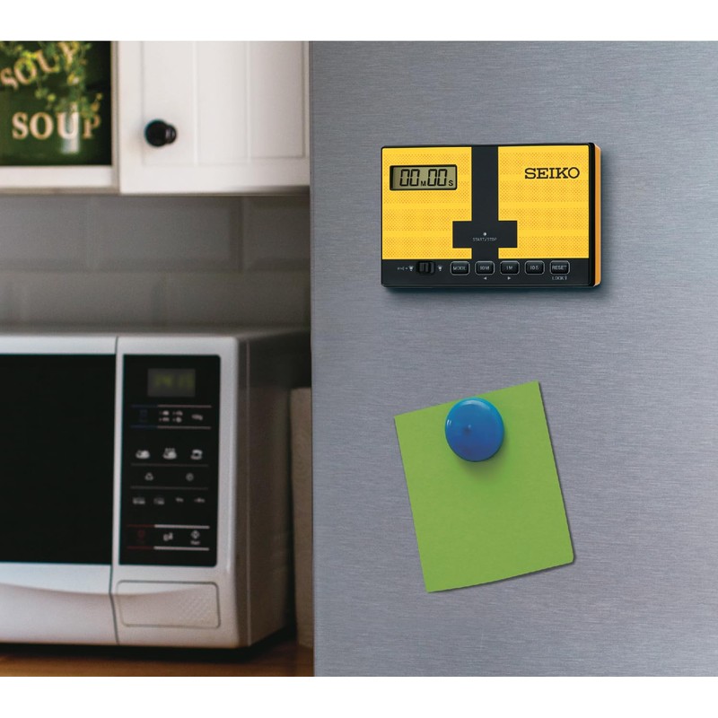 Seiko Sports Stopwatch Digital Alarm Clock QHL098Y