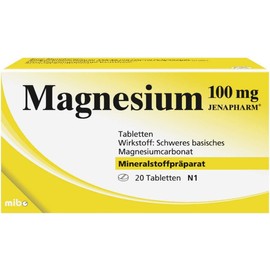 MAGNESIUM 100 mg Jenapharm Tabletten 20 St