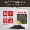 Michigan Peat Company Baccto Top Soil for Lawns, Patchworks, Gardens,