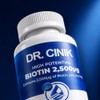 DR. Cinik High Potential Biotin 2,500mcg Tablets, Vitamin B7 Food