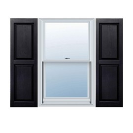 Builders Choice EVP12028BL Shutters, Black
