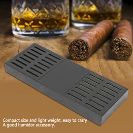 Zerodis Cigar Humidifier, 6.5 × 2.5 × 0.6in Rectangle Cigar Humidors Humidifier Humidor Increase Humidity Accessories for Keep Cigars Fresh