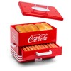 Nostalgia Extra Large Diner-Style Coca-Cola Hot Dog Steamer and Bun