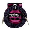 Ernie Ball - Cable de inserción recto trenzado de 25