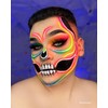 Paleta Neón, maquillaje corporal, base agua, hipoalergénico, COLIBRIX