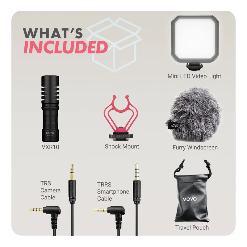 Kit De Video Del Creador De Contenido De Movo Con