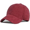 XRDSS Corduroy Baseball Cap Unisex Adjustable Classic Sports Cap Outdoor