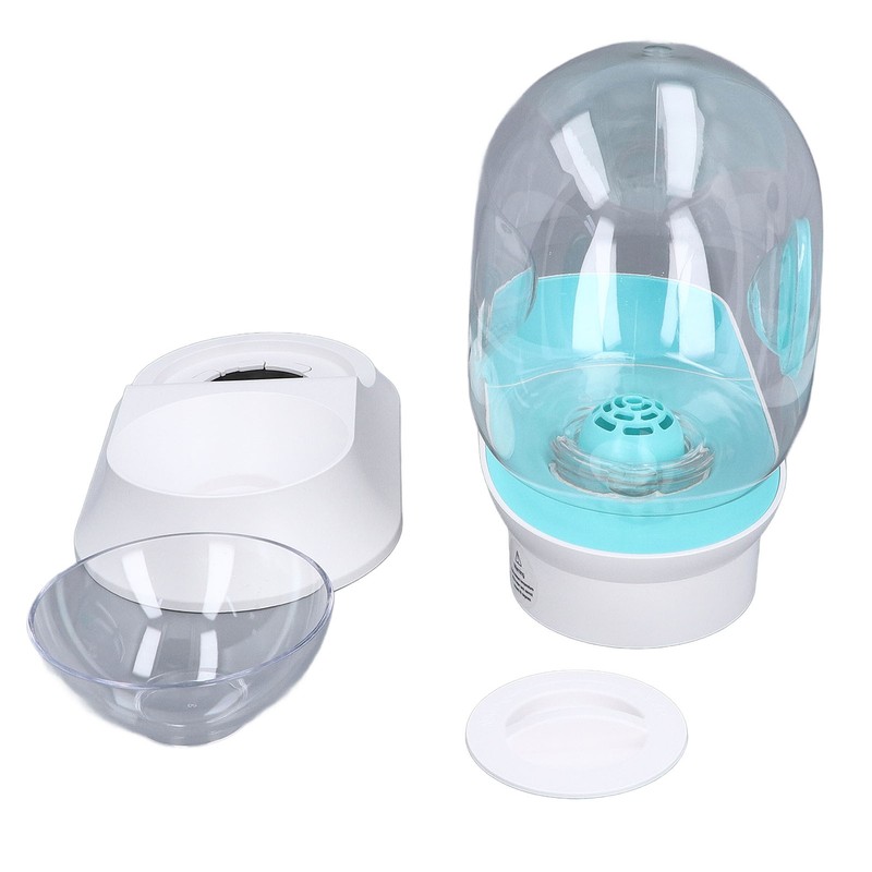 Pet Water Dispenser Food Feeder Cat Automatic Drinking Snail Shape