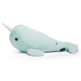 FAO Schwarz Adopt A Pet Enchanted Light Blue  Narwhal 15" Stuffed Plush Animal