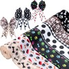 6 Rolls 30 Yards Dog Wired Edge Ribbon cat Paw