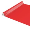 Oilcloth Tablecloth Oilcloth Washable Tablecloth Plain Gloss Plain Red Cut