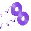 Mooshy 2 Rolls Curling Ribbon, 100m/50m Purple Balloons String for