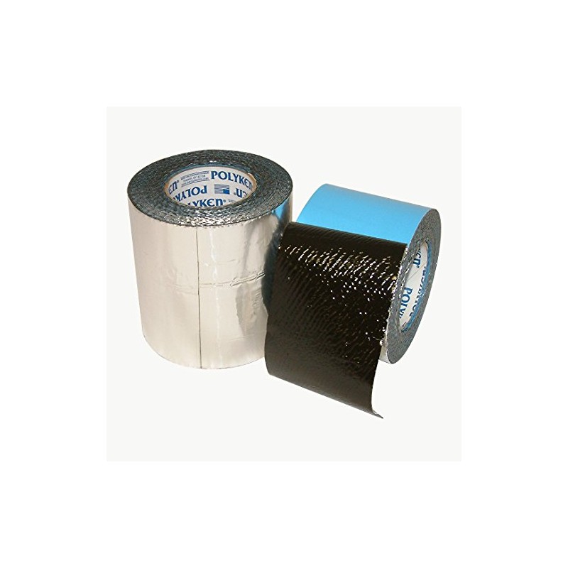Nashua Heavy Duty FoilMastic Butyl Rubber Tape (360-45): 4 in.