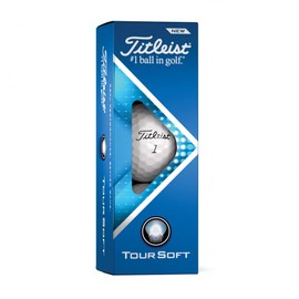 Titleist 22 TOUR SOFT (3 Sleeves) WHT