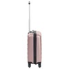 ZJMTOCYU Secure Packing with Rose Gold Hardcase Trolley, Durable ABS