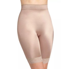 Rago Shapewear  Rago Shapewear Light Shaping High Waist Long Leg Mocha Bike Short Size 42/6XL