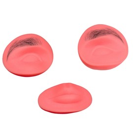 Permanent Makeup Practice Skin – Blank Tattoo Skin for Microblading, Eyebrow, Eyeliner & Lip Training – Soft Synthetic Material for Beginners and Professionals