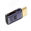 NFHK HDMI macho a HDMI 2.1 hembra, plano, horizontal, 90