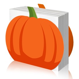 Pumpkin Napkin Holder for Table Kitchen Fall Thanksgiving Pumpkin Rustic Farmhouse Metal Napkin Dispenser Rustic Paper Holder Standing Orange for Western Party Centerpiece Decoration