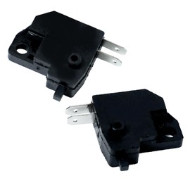 1 Pair Motorcycle Brake Light Switch, Left & Right Front Hydraulic Brake Master Cylinder Light Stop Switch Kit, Universal Replacement for Motorcycles Off-Road Vehicles