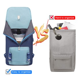 YAMTION 17 Inch Backpack for Men and Women,School Backpacks for Teen Boys and Girls for Uni Work Travel