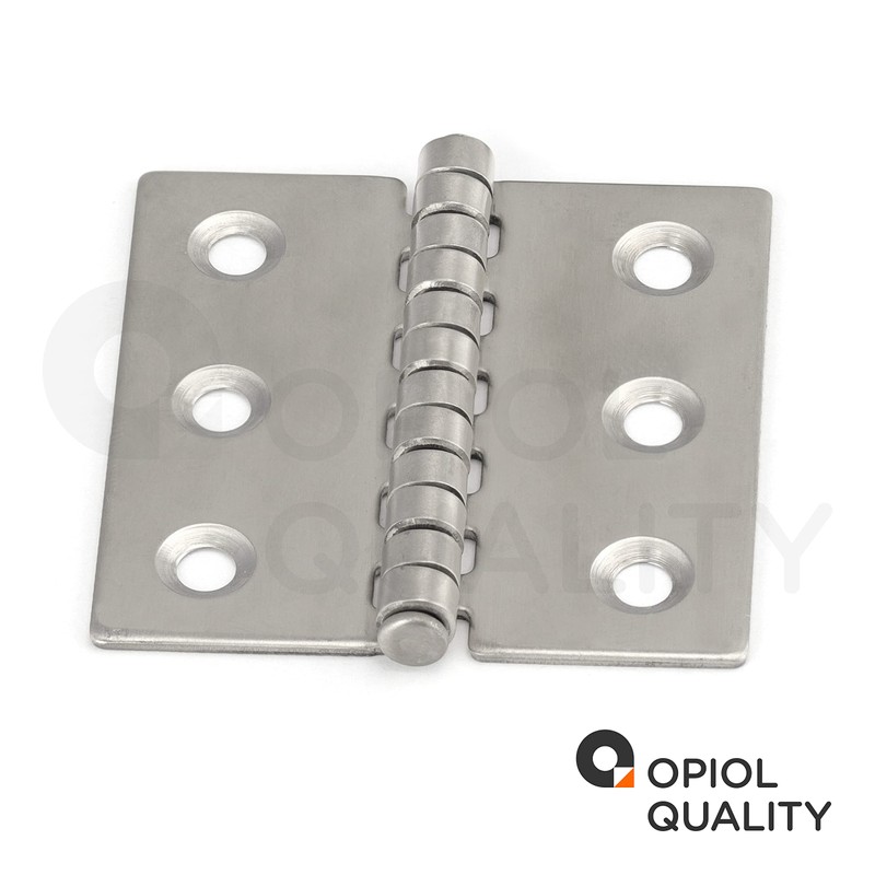 OPIOL QUALITY® Hinge punched 60 x 60 mm made of