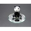 Handmade Blown Glass Mini Panda Bear